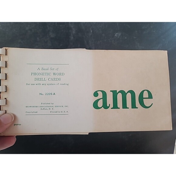 The New Phonetic Word Drill Cards 1965 - Picture 6 of 10